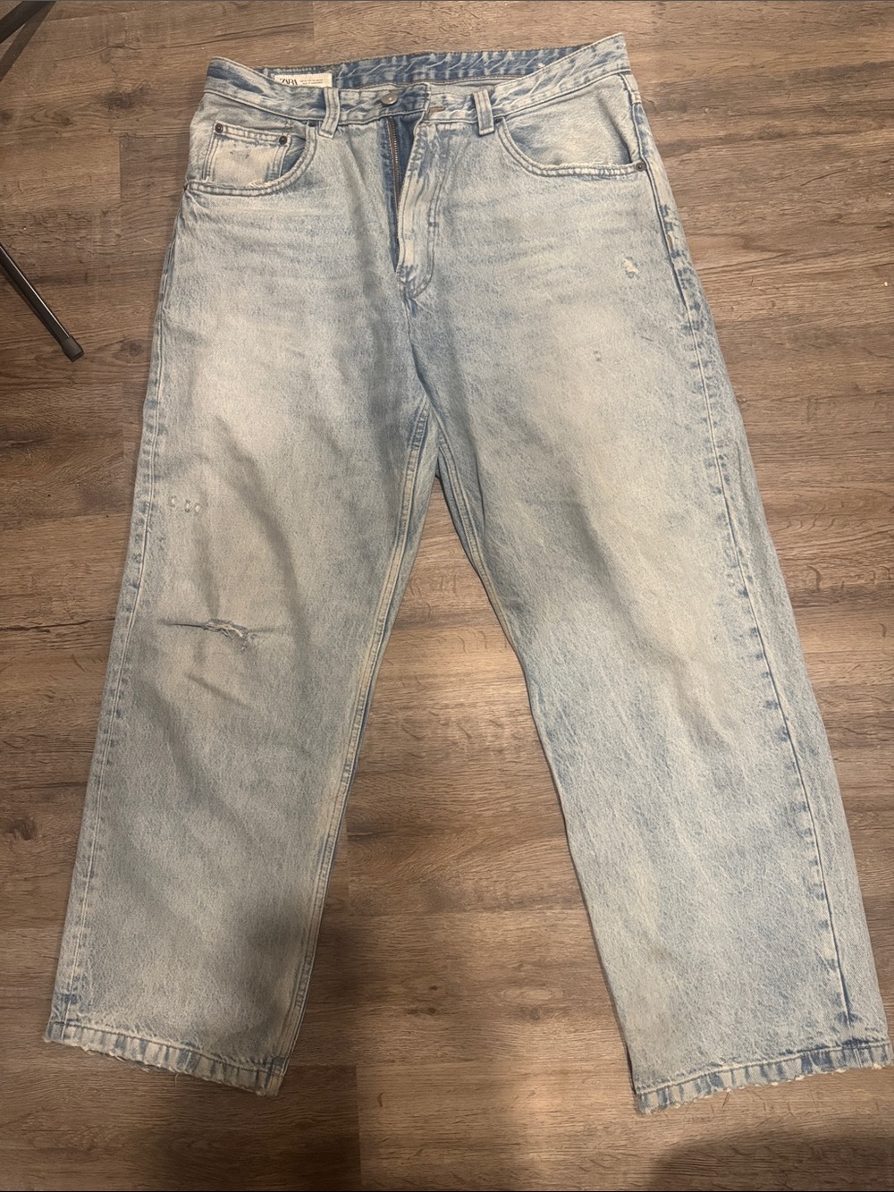 Zara Light Blue Relaxed Women’s Jeans